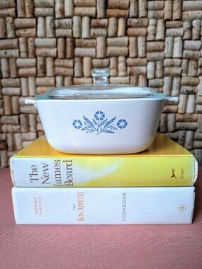 CorningWare Blue Cornflower P-1 1/2-B Vintage Casserole Dish | Made in CANADA
